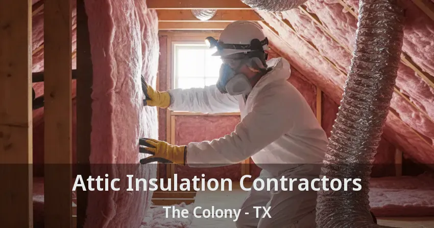 Attic Insulation Contractors The Colony - TX