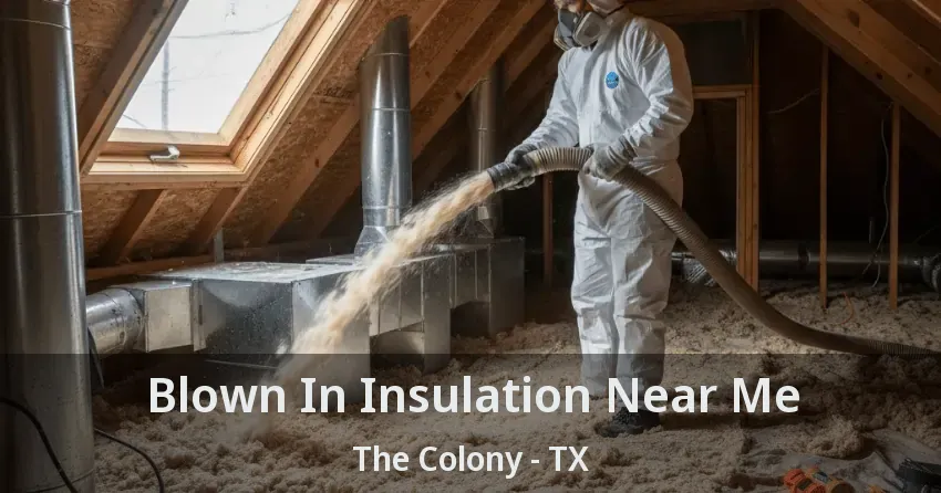 Blown In Insulation Near Me The Colony - TX