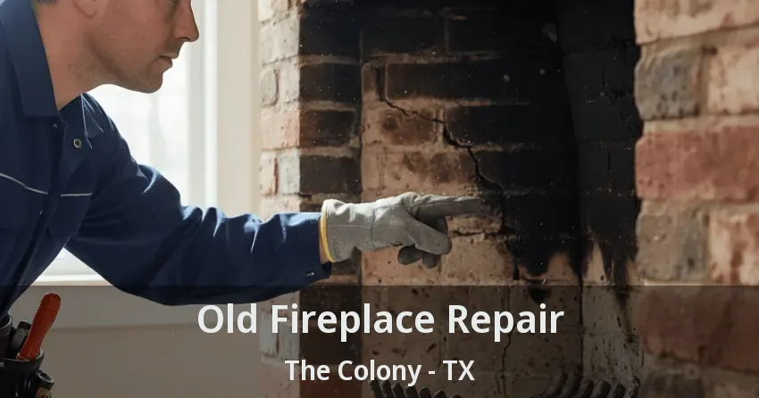 Old Fireplace Repair The Colony - TX