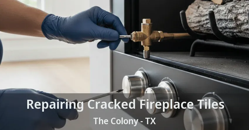 Repairing Cracked Fireplace Tiles The Colony - TX