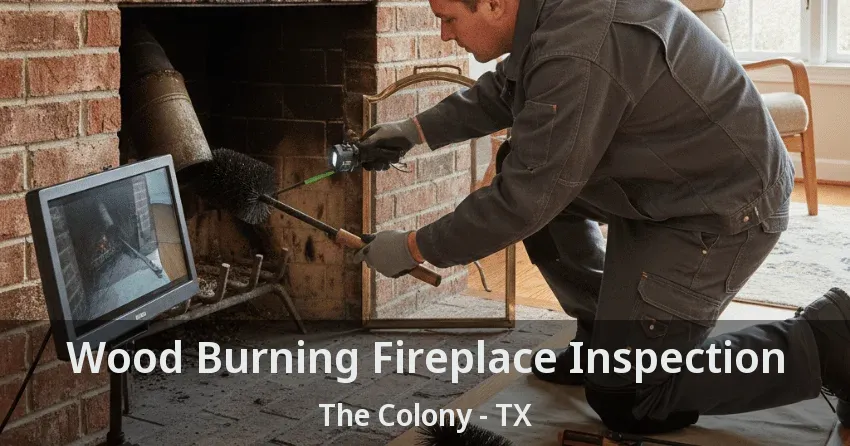 Wood Burning Fireplace Inspection The Colony - TX
